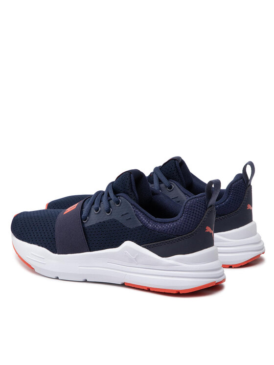 Puma Puma Sneakersy Wired Run Ps 374214 21 Granatowy