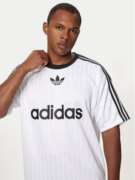 adidas adidas Tričko adicolor IM9459 Biela Loose Fit