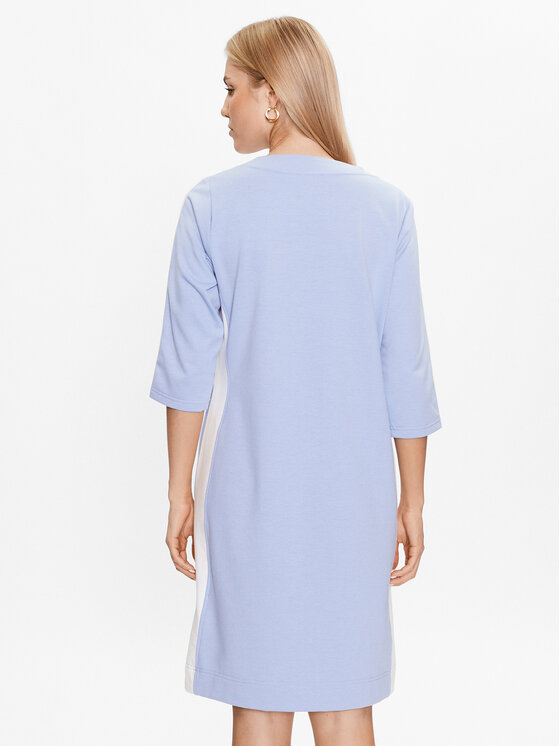 Olsen Kleid für den Alltag 13001676 Blau Regular Fit | Modivo.at