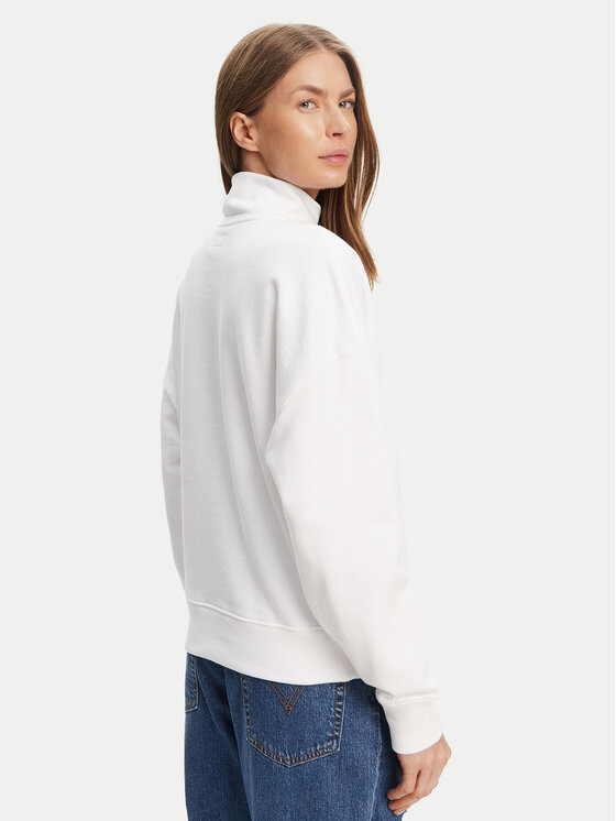 Guess Jeans Guess Jeans Μπλούζα W5YQ09 K68I4 Λευκό Regular Fit