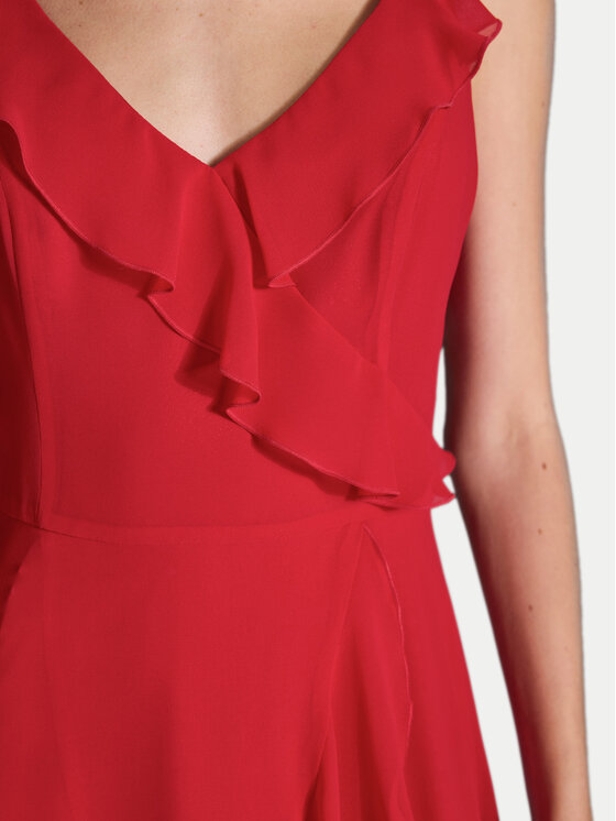 Swing Swing Rochie cocktail 5AI16200 Roșu Regular Fit