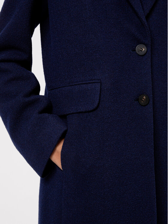 HUGO Hugo Palton de lână Mellia-1 50439072 Bleumarin Regular Fit