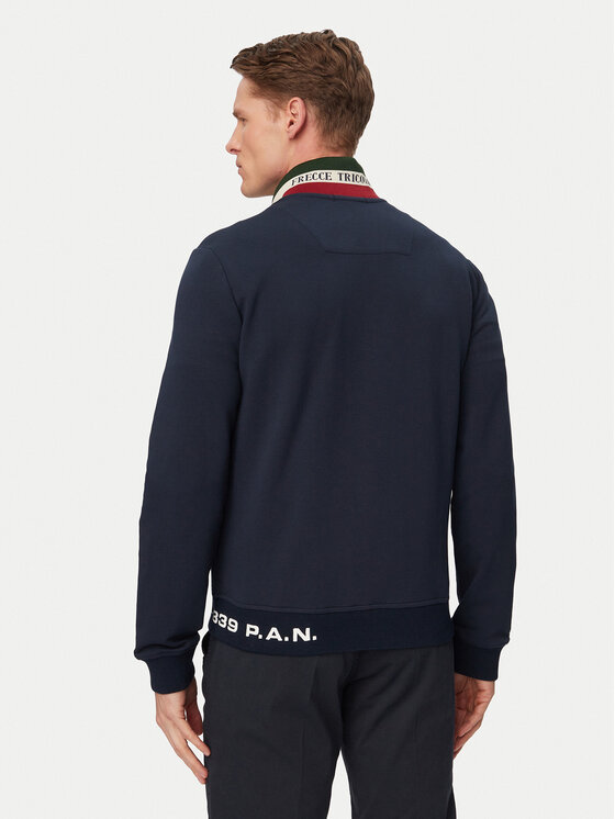 Aeronautica Militare Aeronautica Militare Bluza 261FE2105UF00683 Granatowy Regular Fit