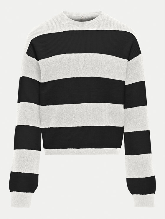 Kids ONLY Kids ONLY Džemper Franca 15326339 Crna Loose Fit