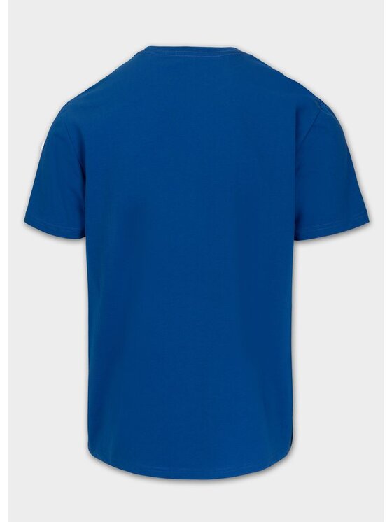 PITBULL PITBULL T-Shirt Koszulka Small Logo L Niebieski Regular Fit