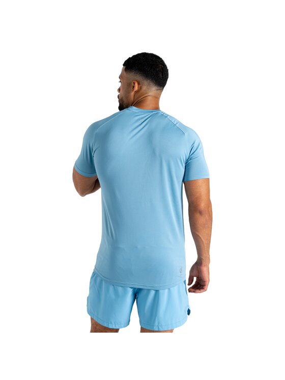 Dare2B Dare2B T-Shirt Tech II Błękitny Short Fit