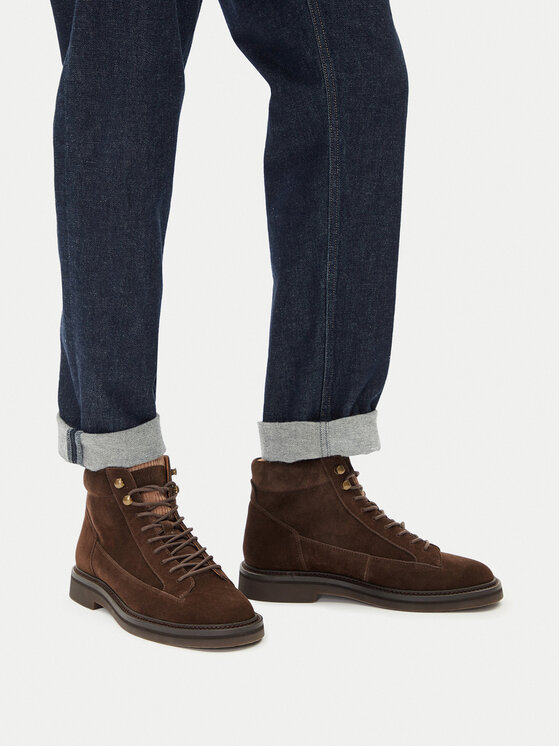 Badura Badura Schnürschuhe EO-JAXON-01 125AM Braun