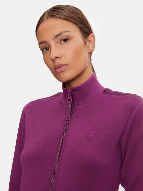 Guess Guess Суитшърт New Allie V2YQ17 K7UW2 Розов Regular Fit