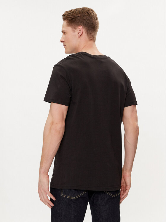 G-Star Raw G-Star Raw T-Shirt Graphic 8 R T S\s D14143-336-6484 Czarny Regular Fit