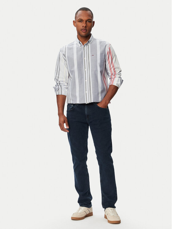 Tommy Jeans Tommy Jeans Риза Oxford DM0DM23246 Светлосин Relaxed Fit