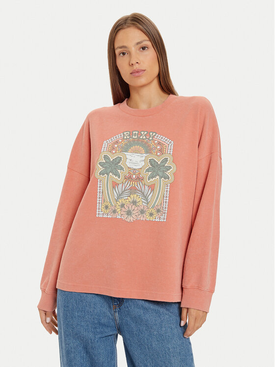 Roxy Roxy Pluus East Side ERJKT04191 Roosa Boxy Fit