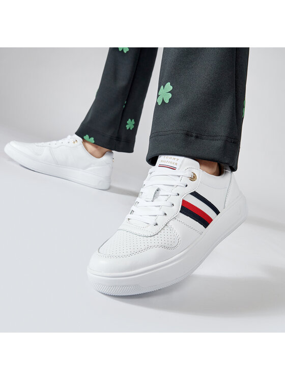 tommy hilfiger tape cupsole