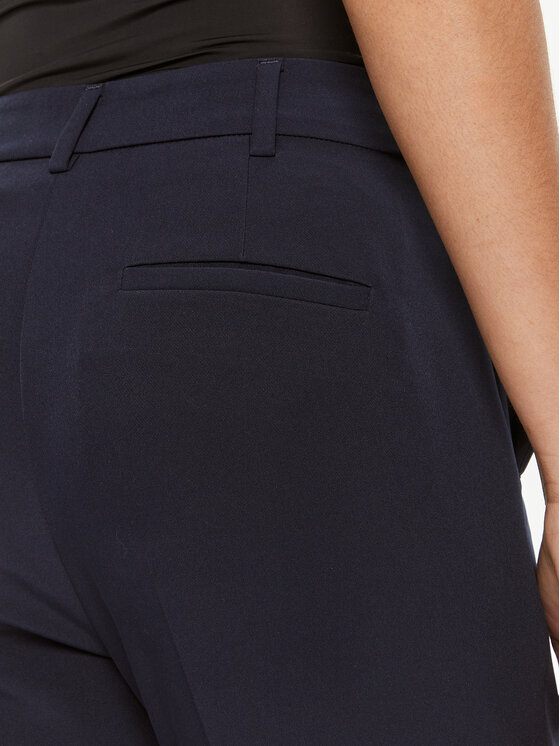 Liu Jo Liu Jo Kalhoty z materiálu CA4201 T2200 Tmavomodrá Regular Fit