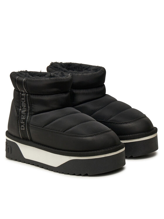 D.Franklin D.Franklin Schneeschuhe Nordic V.2 Low Bomb DFSH371010 Schwarz