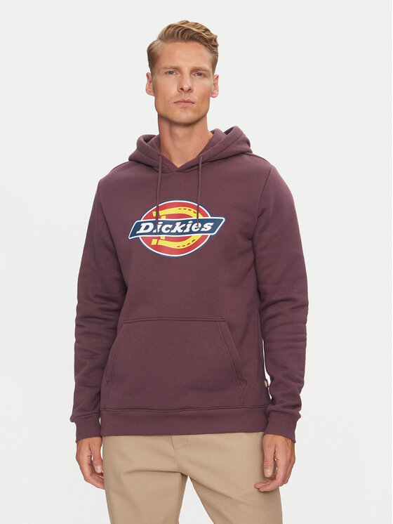 Dickies Dickies Pulóver Icon Logo DK0A4XCB Lila Regular Fit
