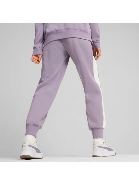 Puma Puma Spodnie dresowe 681649 Fioletowy Regular Fit