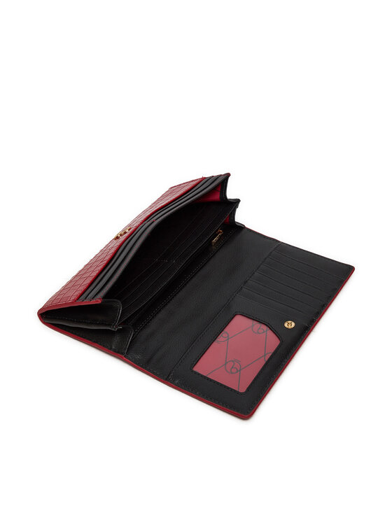 Nobo Nobo Portafoglio grande da donna NPUR-LR0080-C005 Rosso