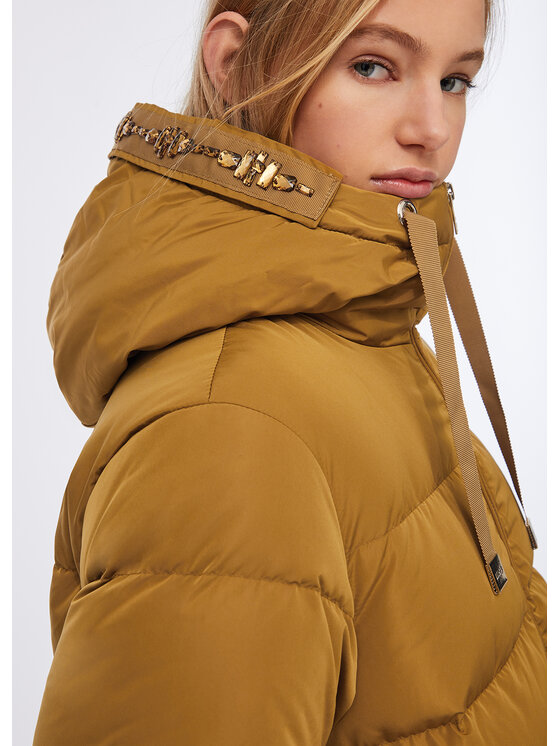 Liu Jo Liu Jo Giubbotto piumino MF5014T396580939 Giallo Regular Fit