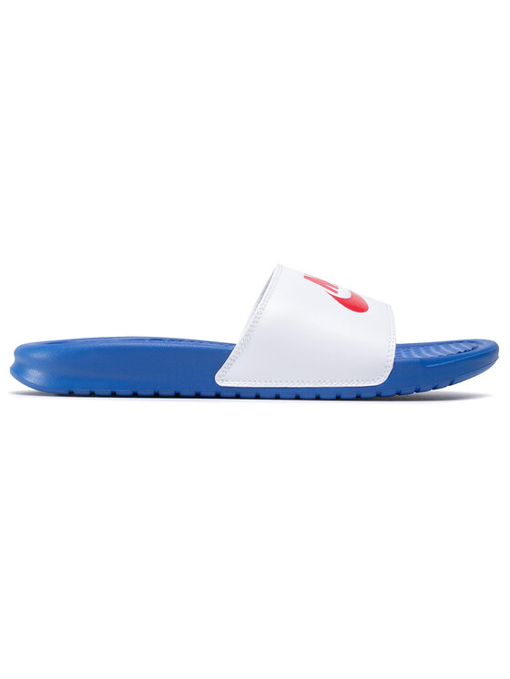 Nike Klapki Benassi Jdi 343880 410 Biały | Modivo.pl