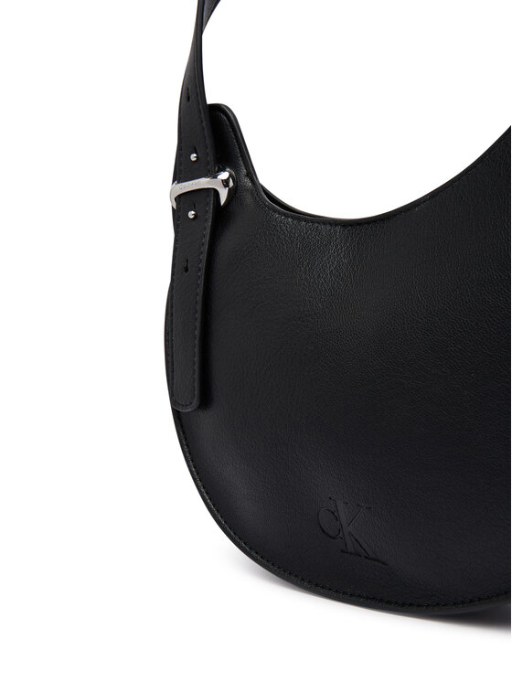 Calvin Klein Calvin Klein Ročna torba Asym Buckle Shoulder Bag LV04F3872G Črna