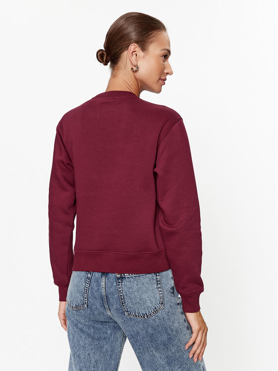 Guess Guess Sweatshirt W3BQ14 KB681 Dunkelrot Regular Fit