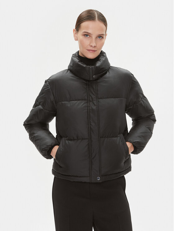 Hugo Vatovaná bunda Fary-1 50501367 Čierna Regular Fit