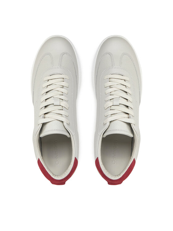 Calvin Klein Calvin Klein Sneakersy Low Top Lace Up Tmbl Lth HM0HM01803 Beżowy