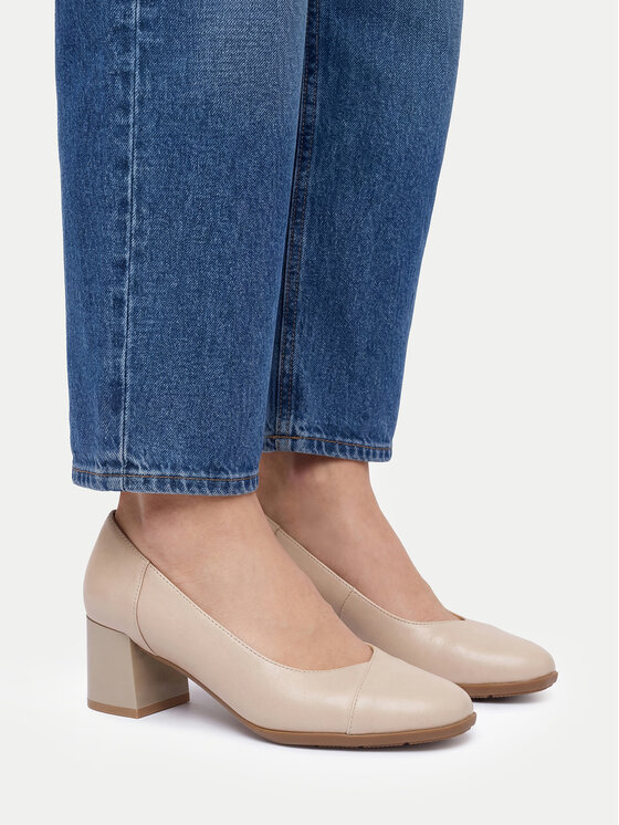 Go Soft Go Soft Pantofi pumps CEO-BK063 Bej
