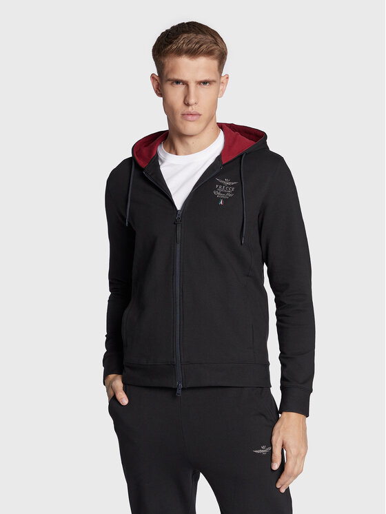 Aeronautica Militare Aeronautica Militare Trenirka 222TF022F439 Črna Regular Fit