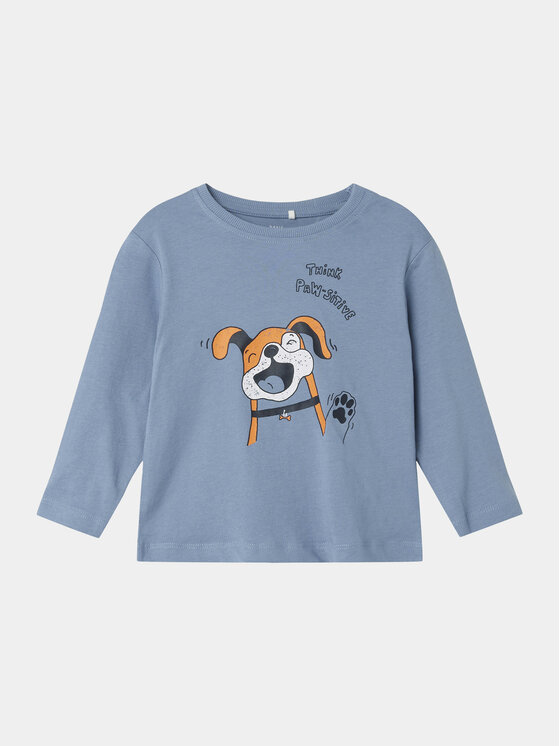 NAME IT NAME IT Blúzka Vagno 13224977 Modrá Regular Fit