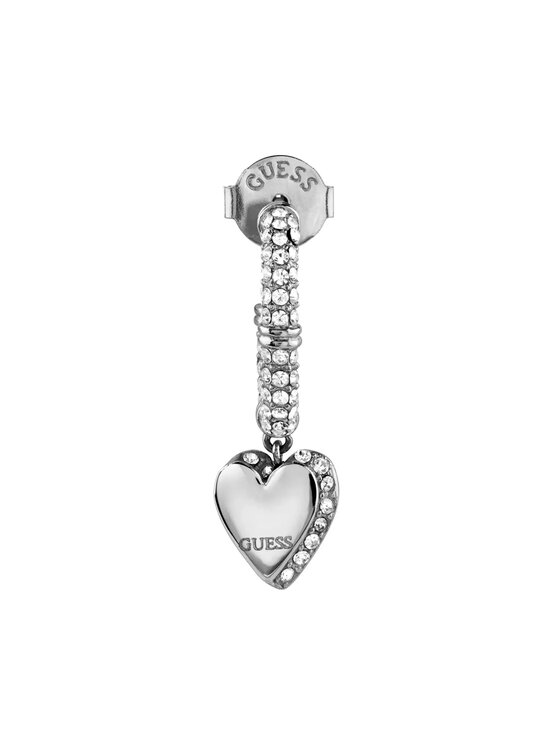 Guess Guess Kolczyki JUBE06075JW Srebrny