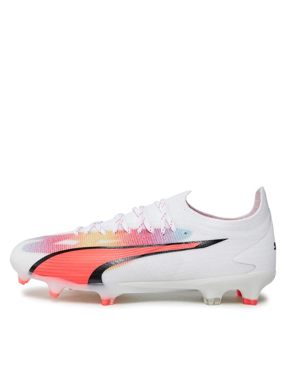 Puma Puma Buty do piłki nożnej Ultra Ultimate Fg/Ag 107311 01 Biały