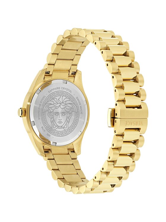 Versace Versace Zegarek VEYZ00526 Złoty