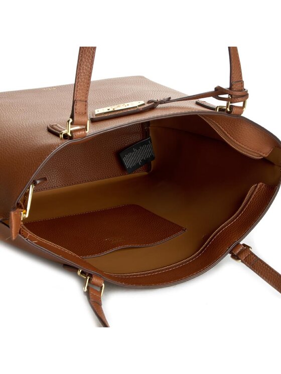 Lauren Ralph Lauren Sac a main Abby Tote N91 L7559 AL697 A2L94 Marron Modivo