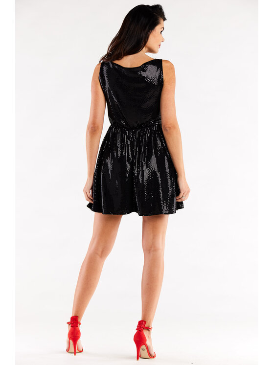 Awama Awama Abito da sera A562 Nero Basic Fit