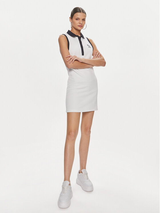 Guess Guess Sukienka codzienna Mylah V4GK02 KBFB2 Biały Bodycon Fit