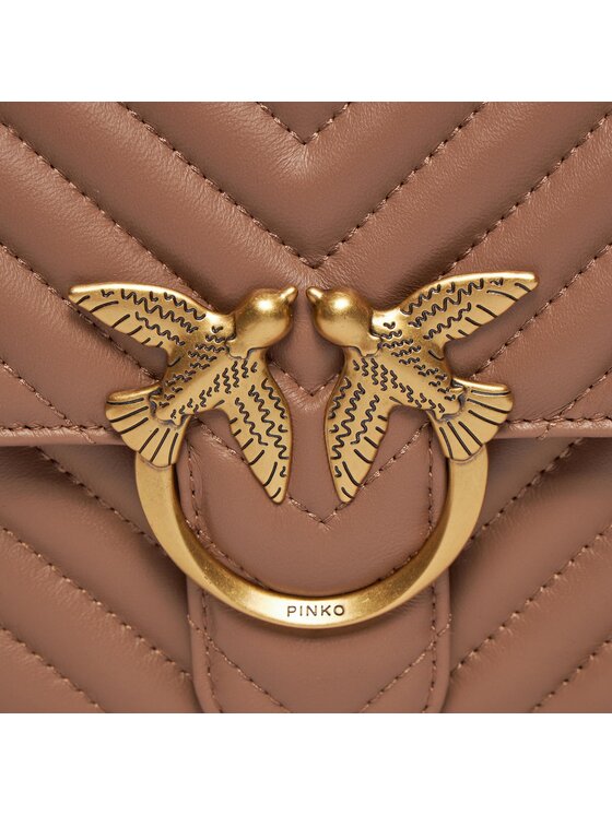 PINKO Pinko Τσάντα Love One Classic Dc PE 24 PLTT 100941 A0GK Καφέ