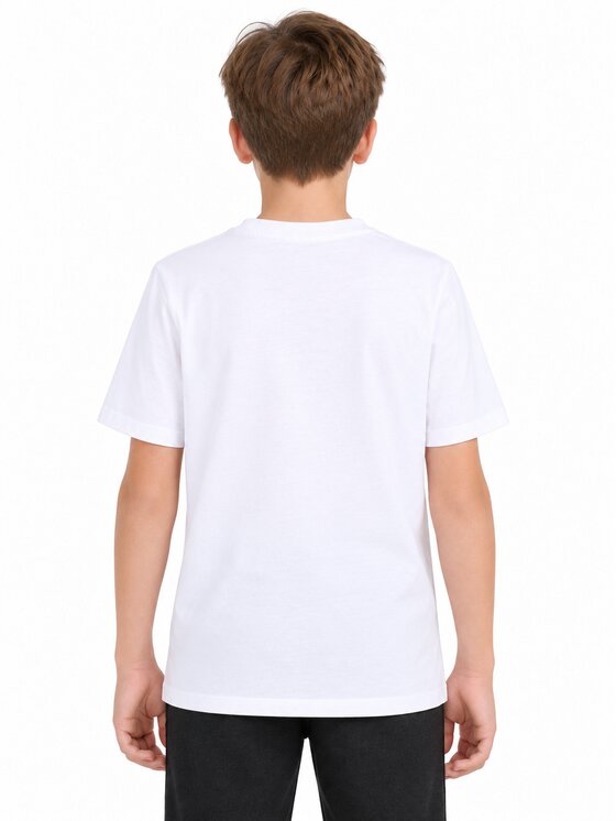 4F 4F T-Shirt 4FJWAW26TTSHM3516-10S Λευκό Loose Fit