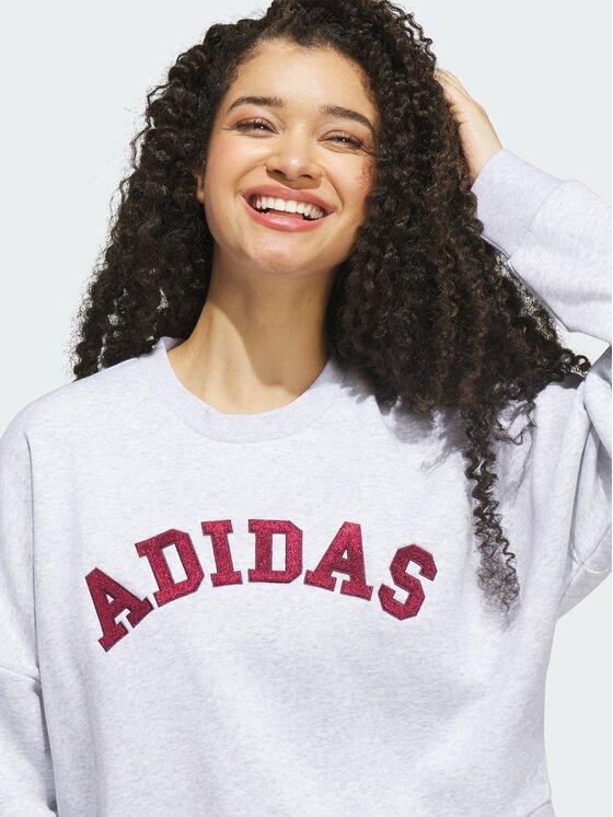 adidas adidas Bluza 170990 Szary jasny Loose Fit