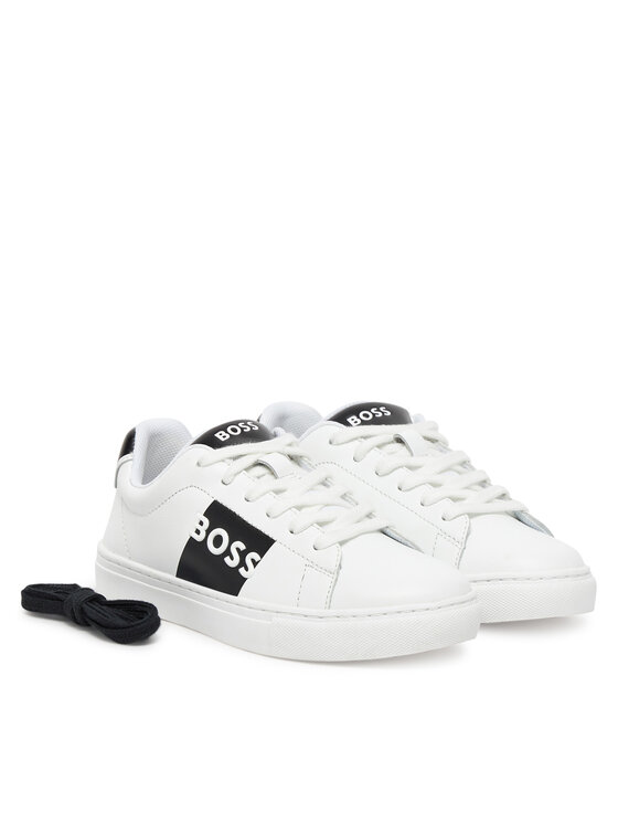 BOSS BOSS Sneakersy J51650 M Biały