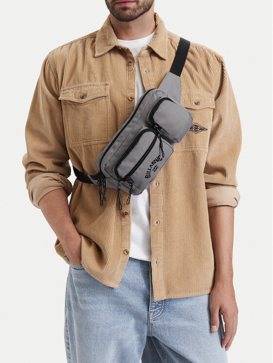Billabong Torbica za okrog pasu﻿ CWBEO-BLB-P-001-10 Siva