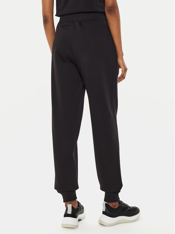 Calvin Klein Jeans Calvin Klein Jeans Παντελόνι φόρμας Monologo J20J223590 Μαύρο Relaxed Fit