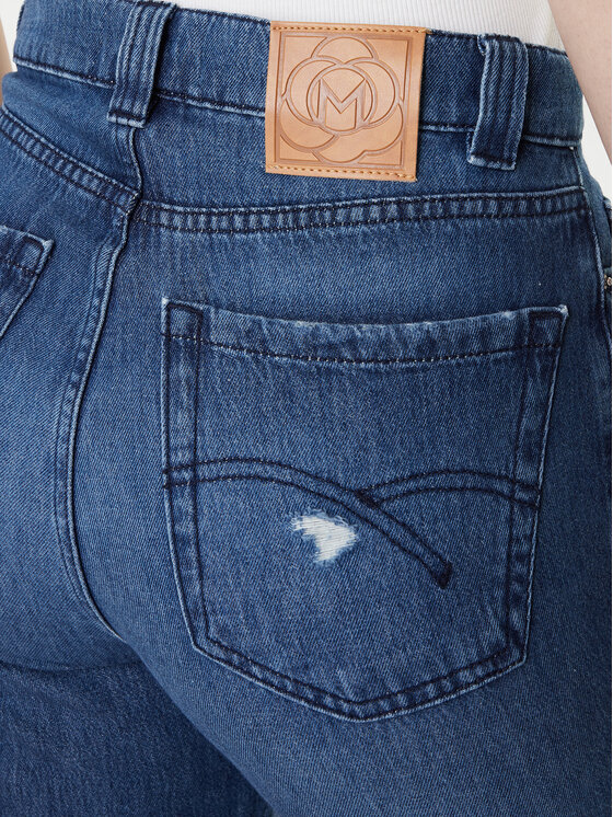 Marella Marella Džinsi 2613181014 Zils Wide Leg