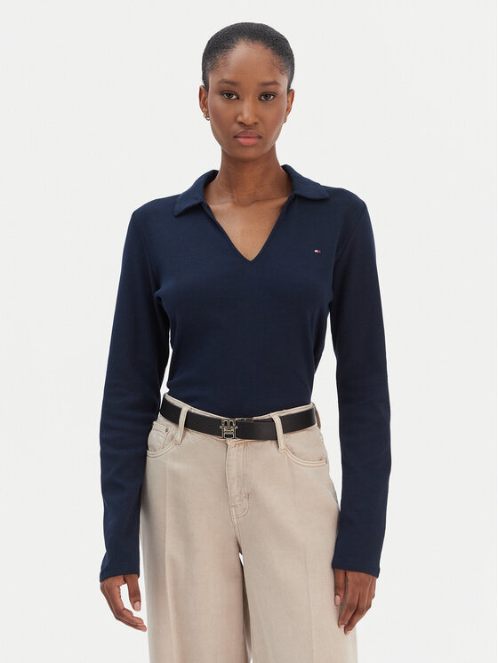 Tommy Hilfiger Tommy Hilfiger Halenka Modern Cody WW0WW47850 Tmavomodrá Slim Fit