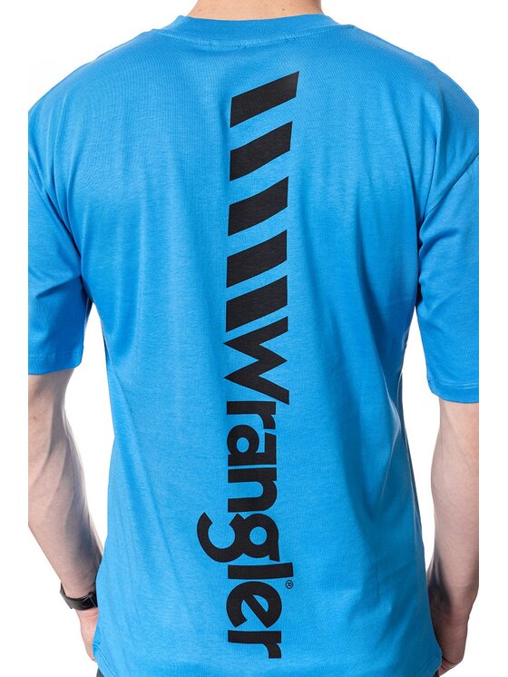 Wrangler Wrangler T-shirt B&Y OVERSIZED Nero Loose Fit