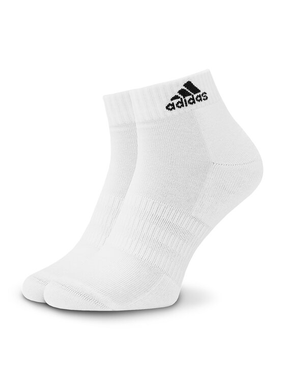 adidas adidas Skarpety krótkie Cushioned Sportswear Ankle Socks 3 Pairs HT3441 Biały
