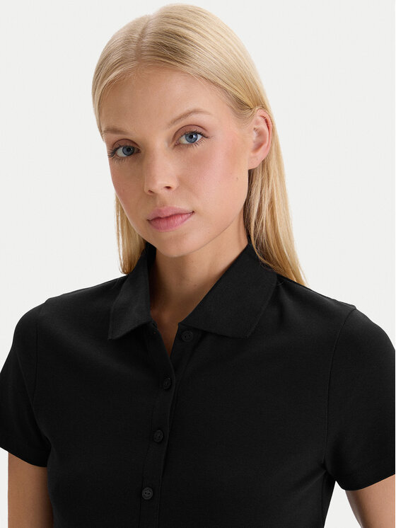 Hunter Hunter Polokošile W126-HRLPO-1005-48X Černá Regular Fit