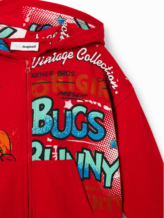 Desigual Desigual Sweatshirt 23SBSK05 Rot Regular Fit