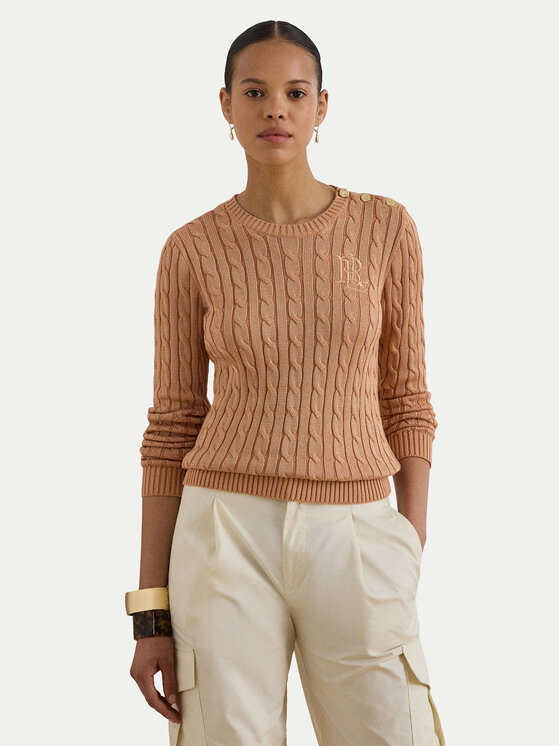 LAUREN RALPH LAUREN Pulover Montiva 200P14039005 Roz deschis Regular Fit