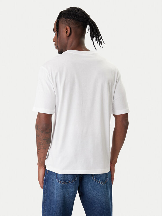 HUGO HUGO T-särk Nierofix 50554369 Valge Regular Fit